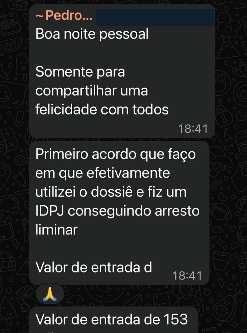 Arresto liminar de R$ 153 mil via dossiê e IDPJ